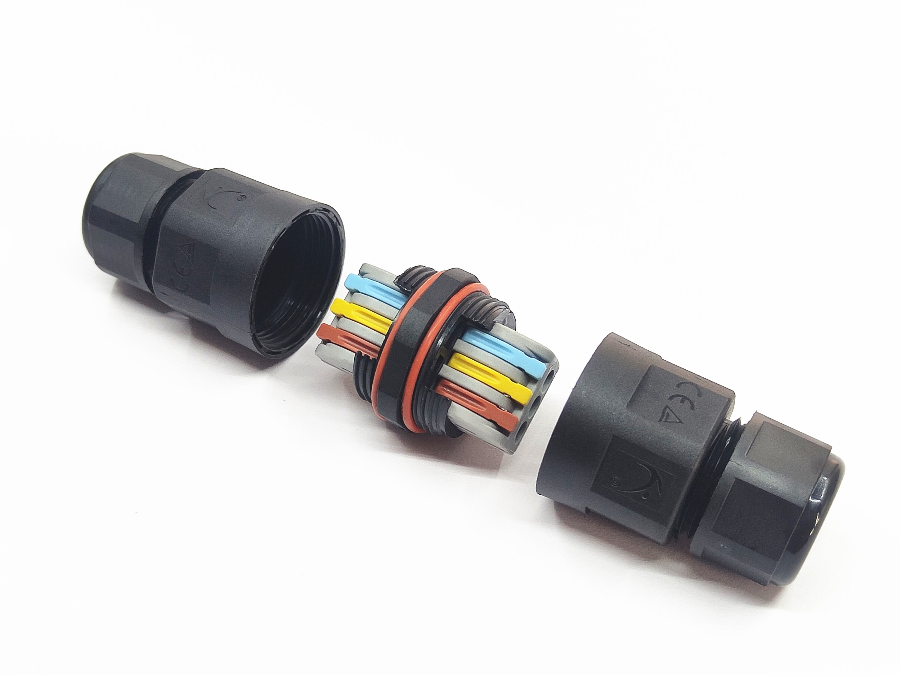 BF LIGHT - connecteur etanche type I IP68 1 arrivée/ 1 départ