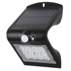 BF LIGHT - Applique solaire Duo noir 220Lm mode fixe ou veille+détection IR