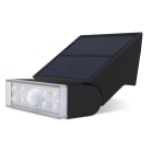 BF LIGHT - Applique solaire noir orientable avec balisage arrière 300Lm détection IR