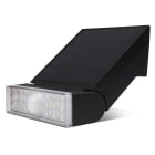 BF LIGHT - Applique solaire noir orientable avec balisage arrière 550Lm détection IR