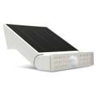BF LIGHT - Applique solaire blanche orientable avec balisage arrière 1200Lm détection IR