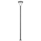 BF LIGHT - Lampadaire solaire double détection IR - 3000°K - 2000Lm