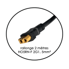 BF LIGHT - Rallonge 2 mètres pour projecteur gamme PAD solaire uniquement