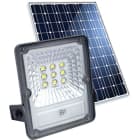 BF LIGHT - Projecteur solaire PAD 8W extra plat télécommandé - 3000°K Faisceau 90° - 520Lm