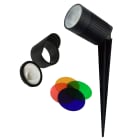BF LIGHT - spot piquet 10w blanc chaud lentilles+filtres couleurs