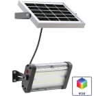 BF LIGHT - projecteur solaire rgb panneau deporte
