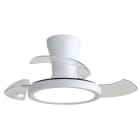 BF LIGHT - Luminaire Ventilateur à pales rétractables Télécommandé 20W 3CCT 2200Lm