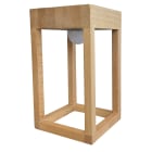 BF LIGHT - Lampe de table en bois 20 cm - 3000°K - 220Lm