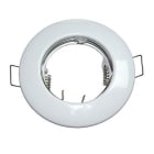 BF LIGHT - encastre gu10 classic rond blanc brillant Ø58mm