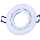 BF LIGHT - Spot encastré plafonnier orientable 30° - Rond blanc mat
