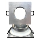 BF LIGHT - Spot encastré plafonnier Carré alu brossé - IP65 face avant / RT2012