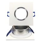 BF LIGHT - Spot encastré Carré blanc mat - IP65 face avant / RT2012