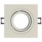 BF LIGHT - Spot encastré plafonnier orientable 30° - Carré blanc mat