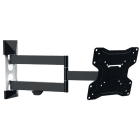 FINDIS Nord Est - SUPPORT MURAL 2 BRAS INCLINABLE, ORIENTABLE AVEC DOUBLE DEPORT - VESA