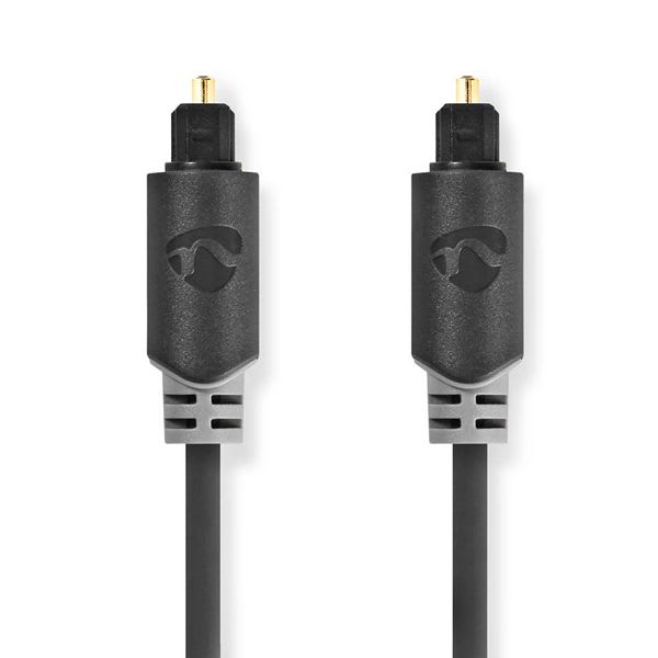 FINDIS Nord Est - Cable audio optique | TosLink Male | TosLink Male | 3.00 m | Rond | PVC