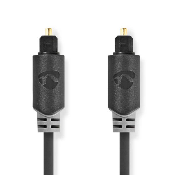 FINDIS Nord Est - Câble audio optique | TosLink Male | TosLink Male | 5.0 m | Rond | PVC