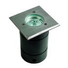 Europole - Encastré de sol BOUNTY 2 carré inox GU10/GU5.3 IP65