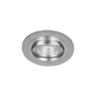 Europole - Spot ALU 16 GU10 rond 1 tête orientable, alu brossé/alu poli IP20