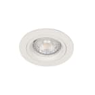 Europole - Spot BE BETTER - 1/4 de tour GU10 rond fixe, blanc IP20