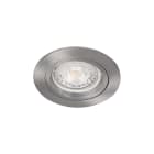 Europole - Spot BE BETTER - 1/4 de tour GU10 rond fixe, alu brossé IP20