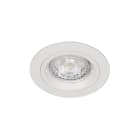 Europole - Spot BE BETTER - 1/4 de tour GU10 rond fixe, blanc mat IP44