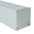 Europole - Embout sans passage de câble BLADE alu diffuseur plat.