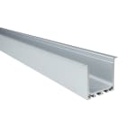Europole - Profil BLADE R 1m aluminium anodisé. Pour installation bandeau LED.