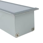 Europole - Embout sans passage de câble BLADE R alu diffuseur plat.