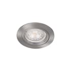 Europole - Spot BE BEST - 1/4 de tour IP65 BBC GU10 rond fixe, alu brossé IP65