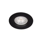 Europole - Spot BE BEST - 1/4 de tour IP65 BBC GU10 rond fixe, noir IP65