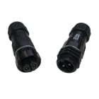 Europole - Connecteurs mâle + femelle. Bornier 2 pôles IP68