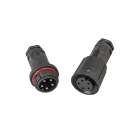 Europole - Connecteurs mâle + femelle. Bornier 5 pôles IP68