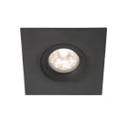 Europole - Spot BE BEST DESIGN GU10 carré fixe, noir IP65