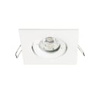 Europole - Spot BE BEST DESIGN GU10 carré orientable, blanc IP65