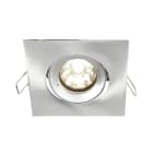 Europole - Spot BE BEST DESIGN GU10 carré orientable, alu brossé IP65