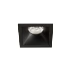 Europole - Spot DECO GU10 carré 1 tête fixe, noir mat IP20