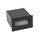 Europole - SET'IN 3 rectangle fixe noir 3000K 2W 120° IP54