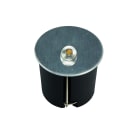 Europole - SET'IN 5 rond fixe inox brossé 3000K 2W 0/80° IP65