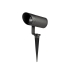 Europole - Projecteur TUBE 1 - piquet noir 3000K 480lm 5W 23°