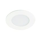 Europole - LED'UP ECO SLIM rond fixe blanc 3000K 7W 420lm 120° IP44