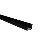 Europole - Profil PDS-NK 1m noir anodisé. Pour installation bandeau LED.