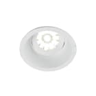 Europole - Spot DECO GU10 rond 1 tête orientable, blanc mat IP20