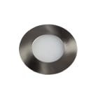 Europole - LED'UP AGENCEMENT rond fixe inox brossé 3000K 3,5W 155lm 120° IP44