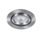 Europole - Spot RTIGHT GU10 rond orientable, alu brossé IP20