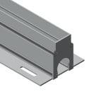 Europole - HR-LINE - profil d'encastrement 1m aluminium