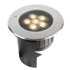 Europole - ZEPH 3 - 230 rond inox 3000K 925lm 6x2W 0/50°