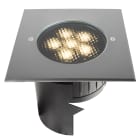 Europole - ZEPH 3 - 230 carré inox 3000K 740lm 6x2W 30°