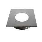 Europole - ZEPH 2 SLIM - 24 carré inox non percée 4000K 322lm 3x2W 120°