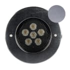 Europole - ZEPH 3 SLIM - 230 rond anthracite non percée bleu 6x2W 30°