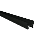 Europole - Profil U.S 665 3,01m noir anodisé. Pour installation bandeau LED.